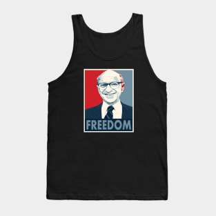 Milton Retro Friedman Graphic Tank Top